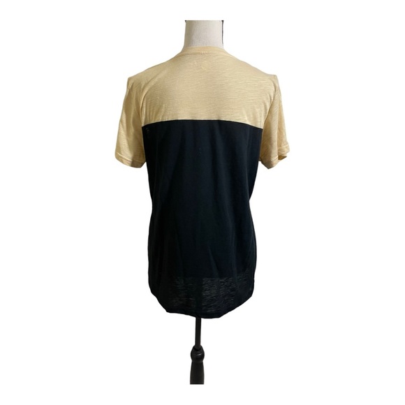 Perdue university college boilmaker T-shirt sequins V neck sports.size Large - Picture 4 of 7